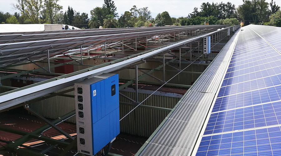 Mexico commercial PV project with KSTAR inverters
