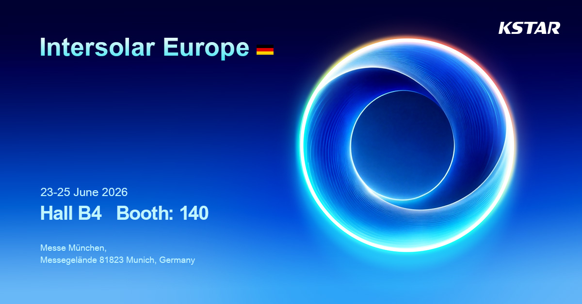 Intersolar Europe 2026 - Visit KSTAR in Munich